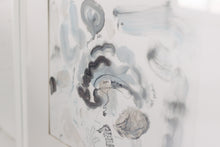Load image into Gallery viewer, Close up image of mixed media abstract brain artwork..
