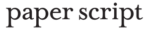 Paper Script logo