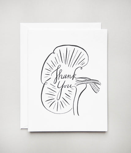 Kidney Thank You Card