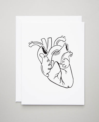 Heart Card Blank